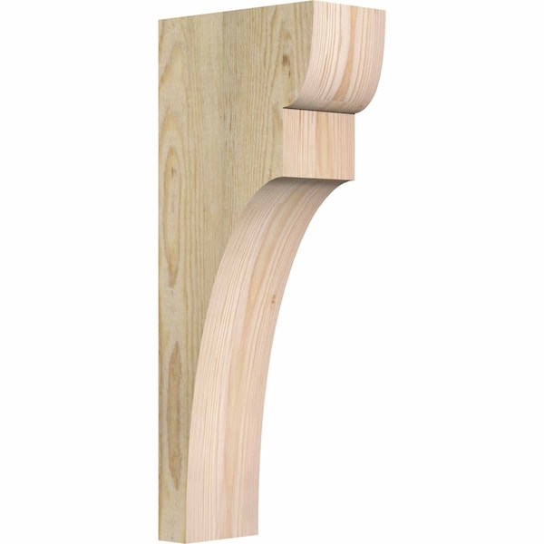 Ekena Millwork Yorktown Rough Sawn Corbel, Douglas Fir, 4"W x 8"D x 20"H COR04X08X20YOR00RDF - main
